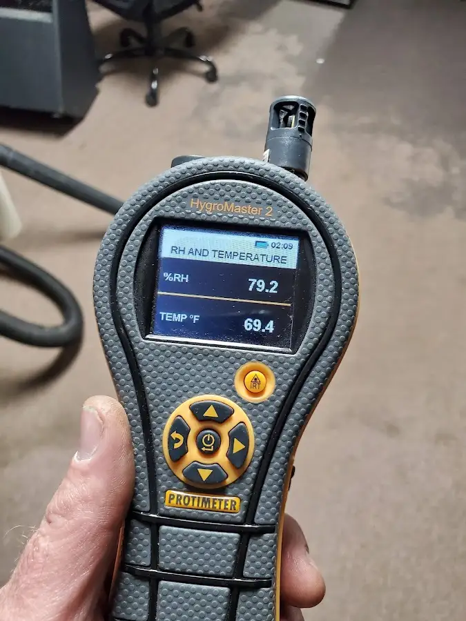 Moisture meter humidity assessment for Fire & Smoke Damage Restoration in Lebanon